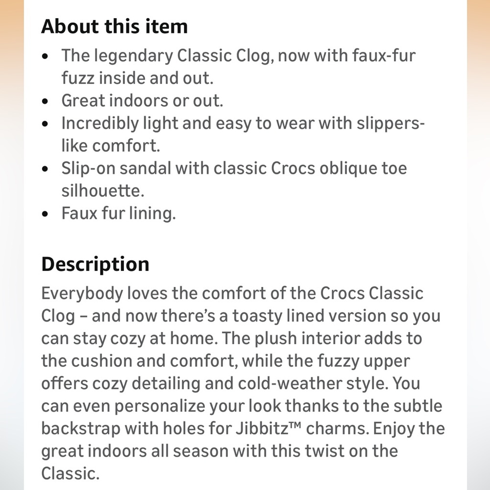 CROCS Classic Fur Sure Fuzzy Clogs in Purple - Picture 8 of 12